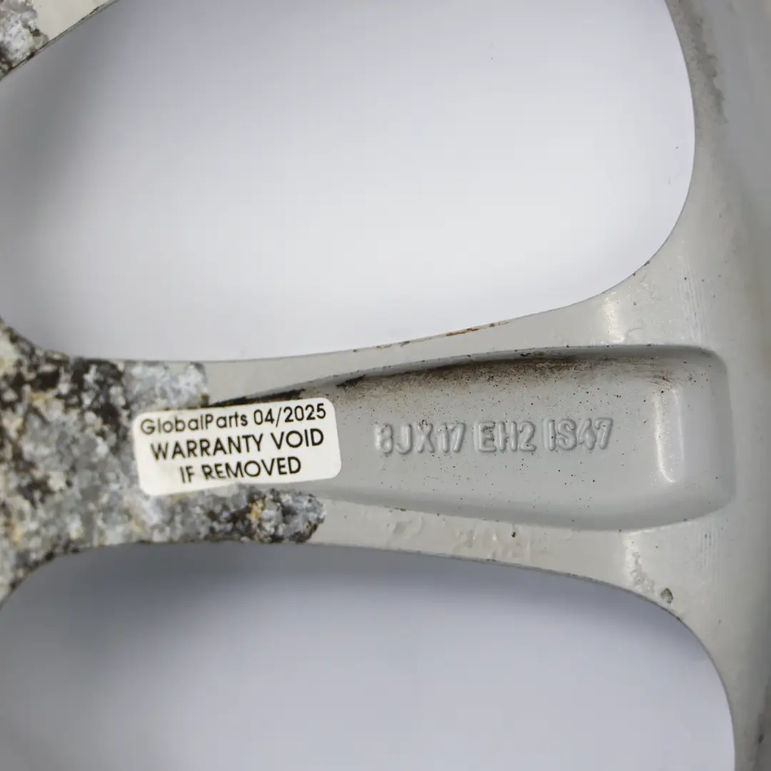 Rim 17" 8J ET:47 Turbine Styling 106 to BMW Z4 E85 Silver Wheel with Part number 6758191 BMW Z4 E85 Silver Wheel Rim 17" 8J ET:47 Turbine Styling 106 - SKU 6758191-1 - Part number 6758191