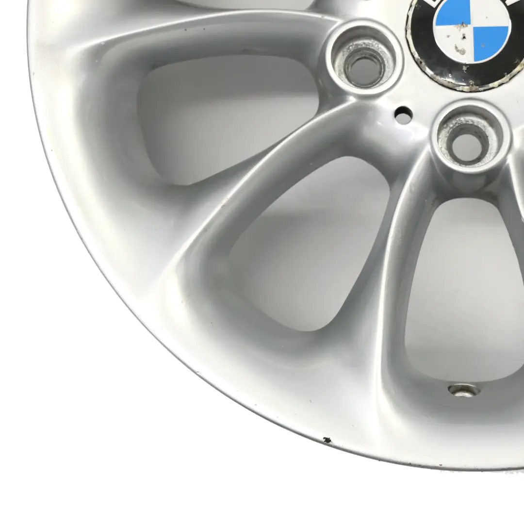 Rim 17" 8J ET:47 Turbine Styling 106 to BMW Z4 E85 Silver Wheel with Part number 6758191 BMW Z4 E85 Silver Wheel Rim 17" 8J ET:47 Turbine Styling 106 - SKU 6758191-1 - Part number 6758191