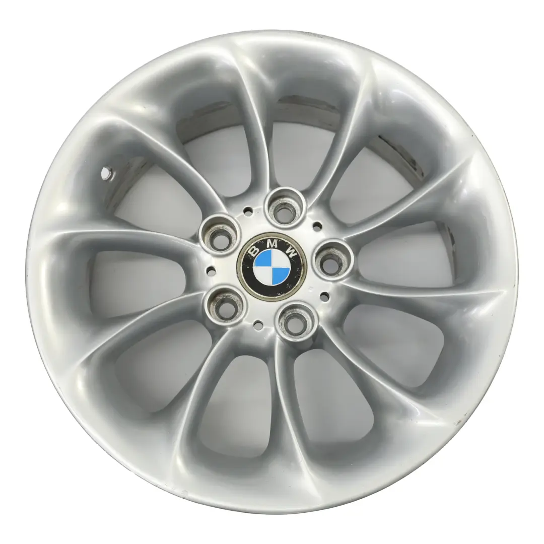 Llanta Plata 17" 8J ET:47 Turbine Styling 106 para BMW Z4 E85 Convertible con número de pieza 6758191 BMW Z4 E85 Convertible Llanta Plata 17" 8J ET:47 Turbine Styling 106 - SKU 6758191-5 - Número de pieza 6758191