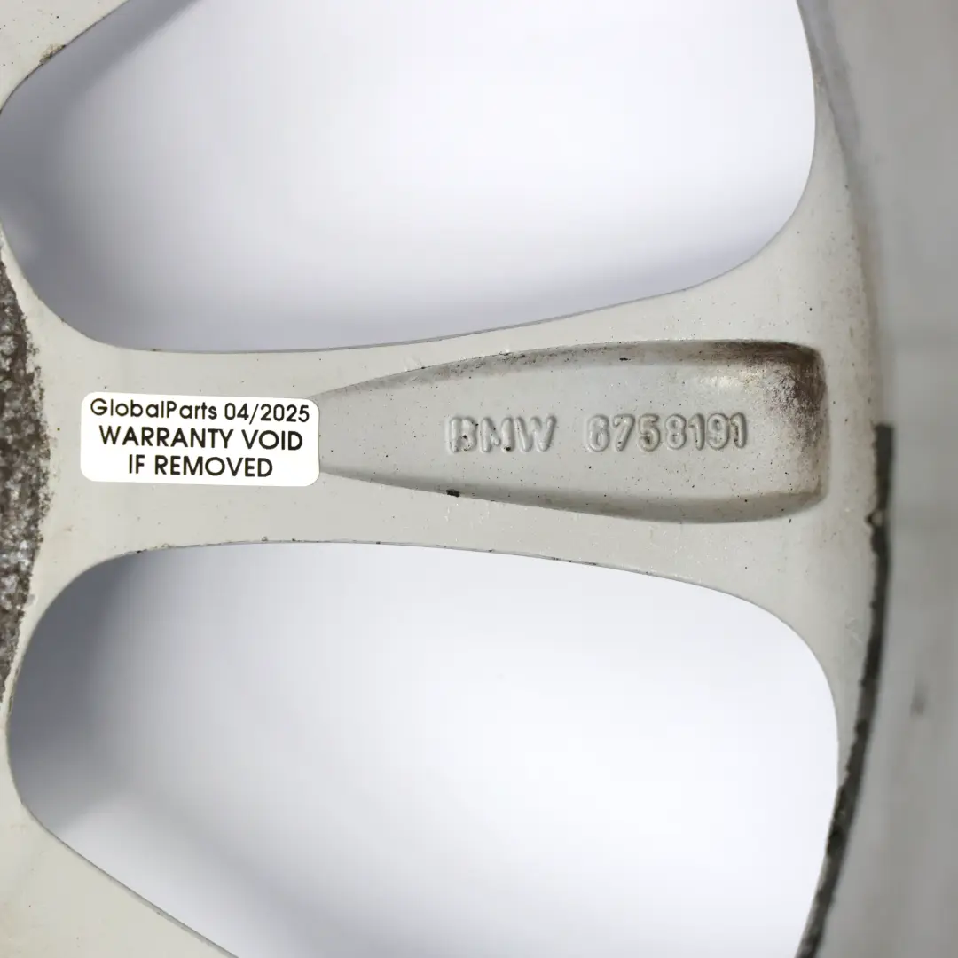 Rim 17" 8J ET:47 Turbine Styling 106 to BMW Z4 E85 Convertible Silver Wheel with Part number 6758191 BMW Z4 E85 Convertible Silver Wheel Rim 17" 8J ET:47 Turbine Styling 106 - SKU 6758191-5 - Part number 6758191