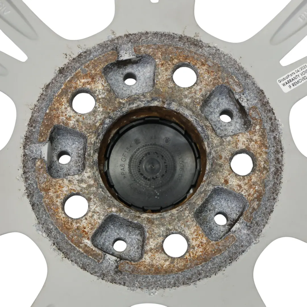 Silber Alu Felge Alufelge 17" Doppelspeiche 103 8J ET:47 für BMW Z4 E85 mit Teilenummer 6759841 BMW Z4 E85 Silber Alu Felge Alufelge 17" Doppelspeiche 103 8J ET:47 - SKU 6759841-1 - Teilenummer 6759841