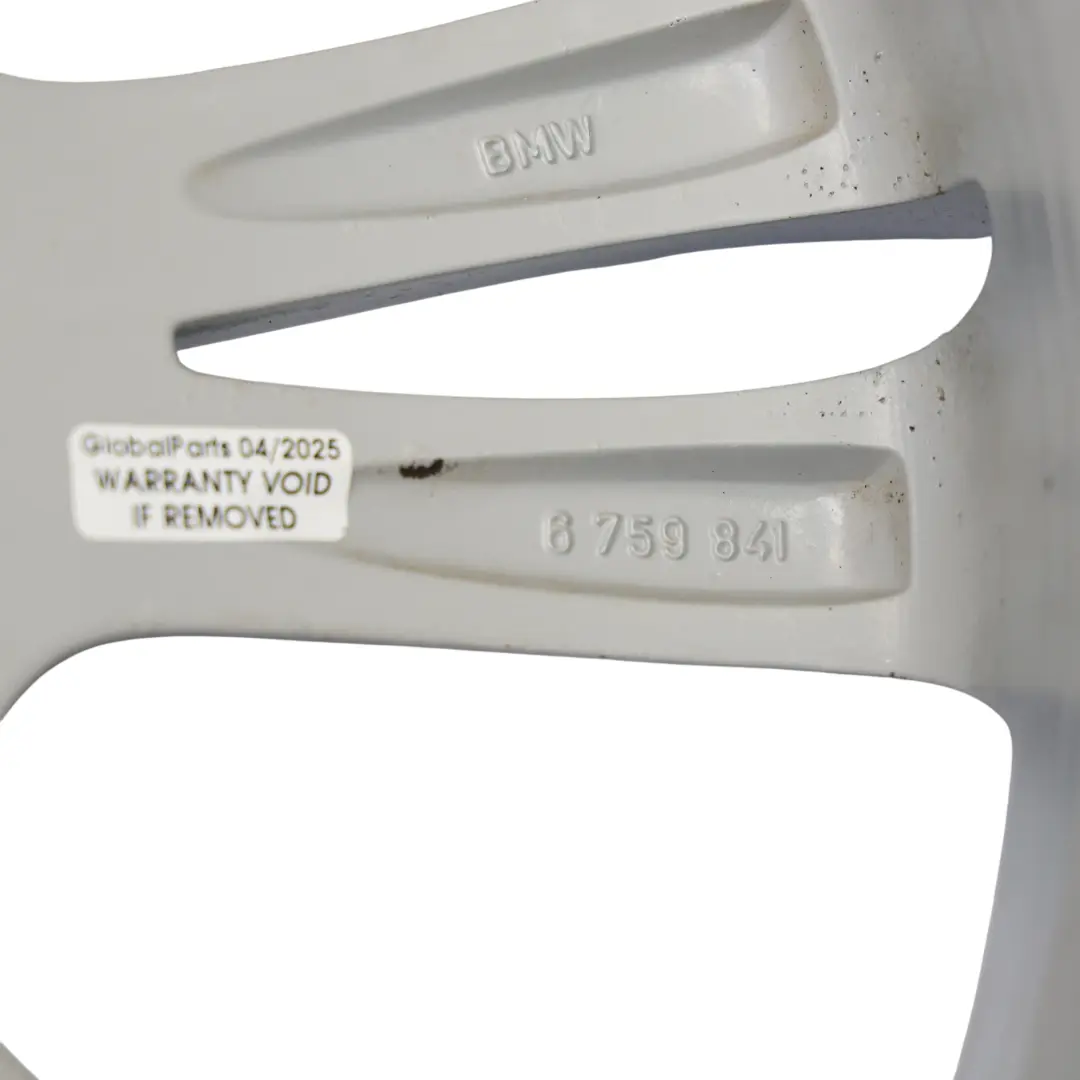 Argento Cerchio in lega 17" Doppie razze 103 8J ET:47 per BMW Z4 E85 con numero di parte 6759841 BMW Z4 E85 Argento Cerchio in lega 17" Doppie razze 103 8J ET:47 - SKU 6759841-1 - Numero di parte 6759841