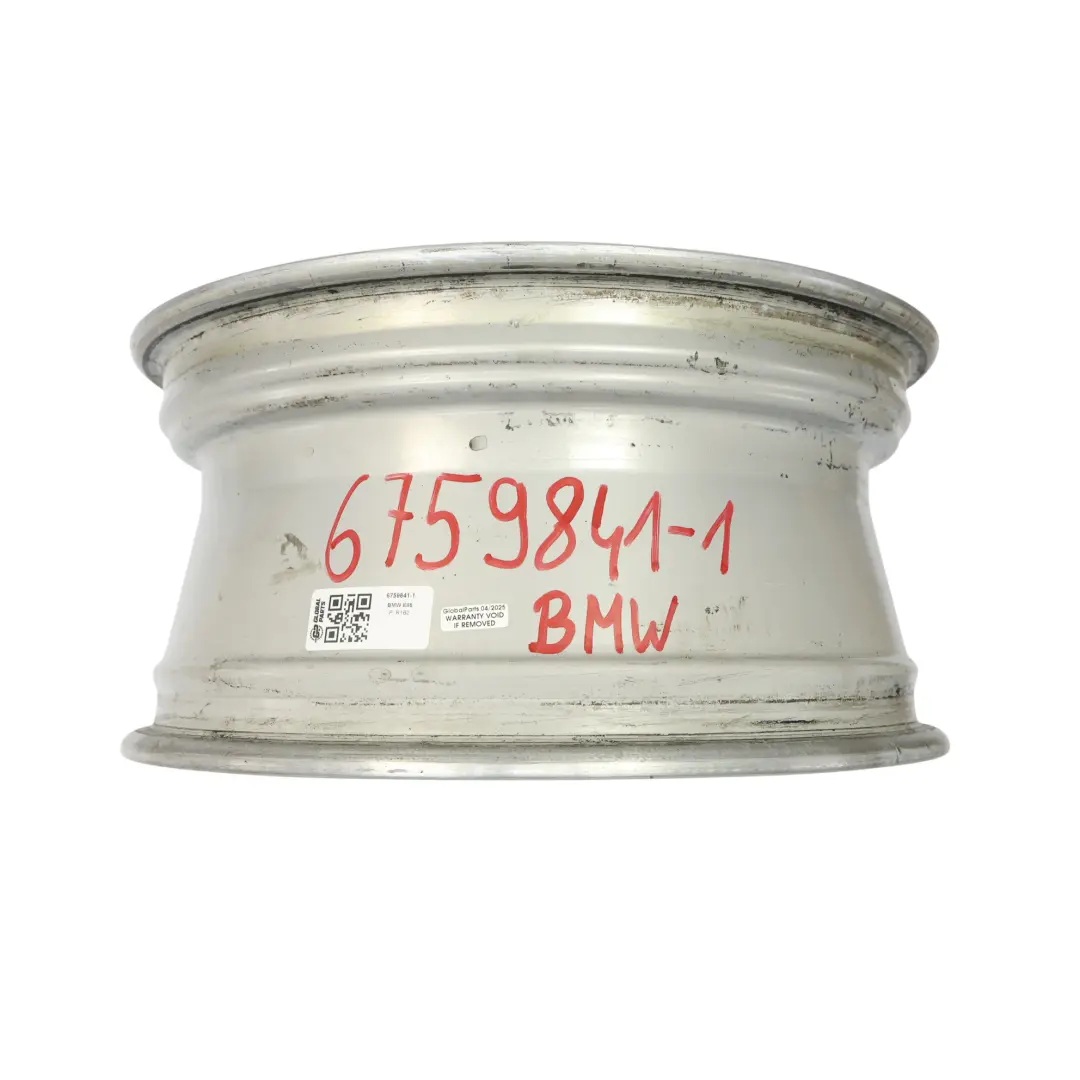 BMW Z4 E85 Srebrna Felga Aluminiowa 17" Styling 103 8J ET:47 - SKU 6759841-1 - Numer Części 6759841