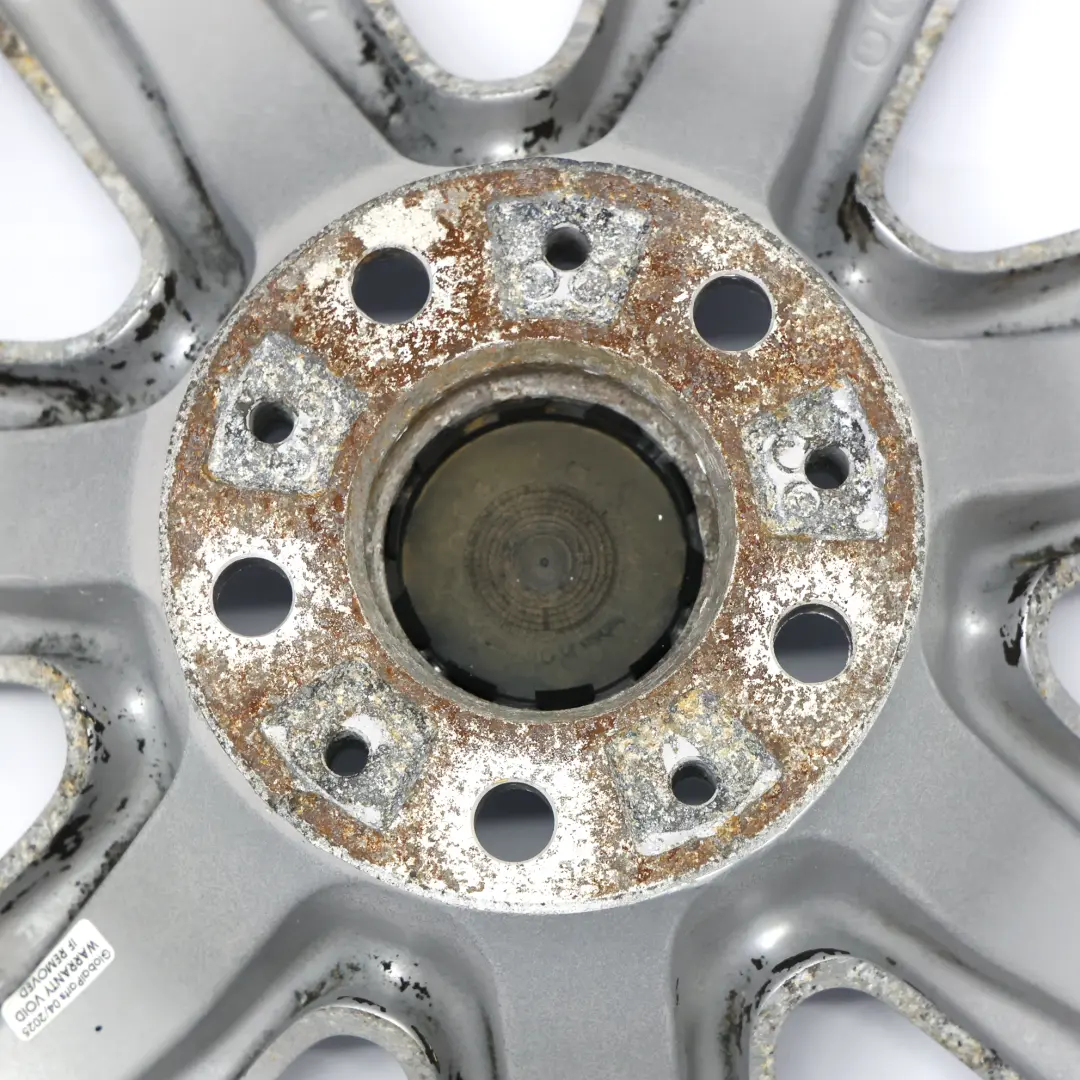  Jante Alliage Argent BMW E60 E61 18" À Rayons Étoilés 123 8J ET:20 - SKU 6760616-2 - Numéro de pièce 6760616