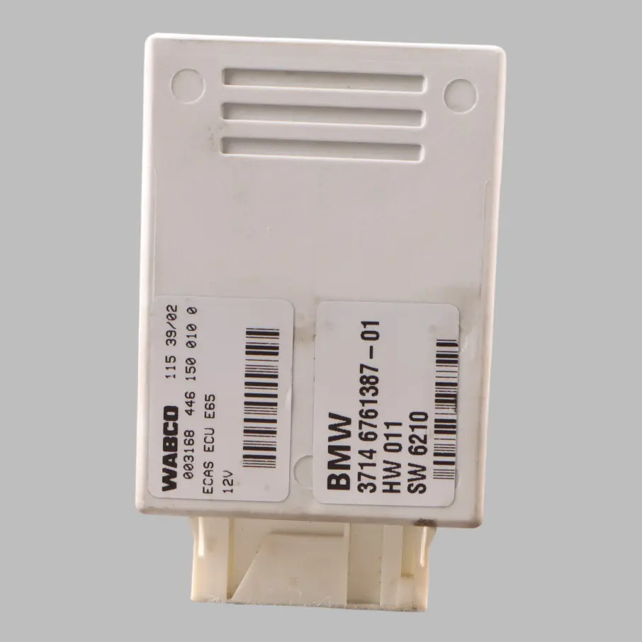 Compressor Control Unit BMW E61 E65 E66 Suspension Air Supply Module to with Part number 6761387 Compressor Control Unit BMW E61 E65 E66 Suspension Air Supply Module - SKU 6761387 - Part number 6761387