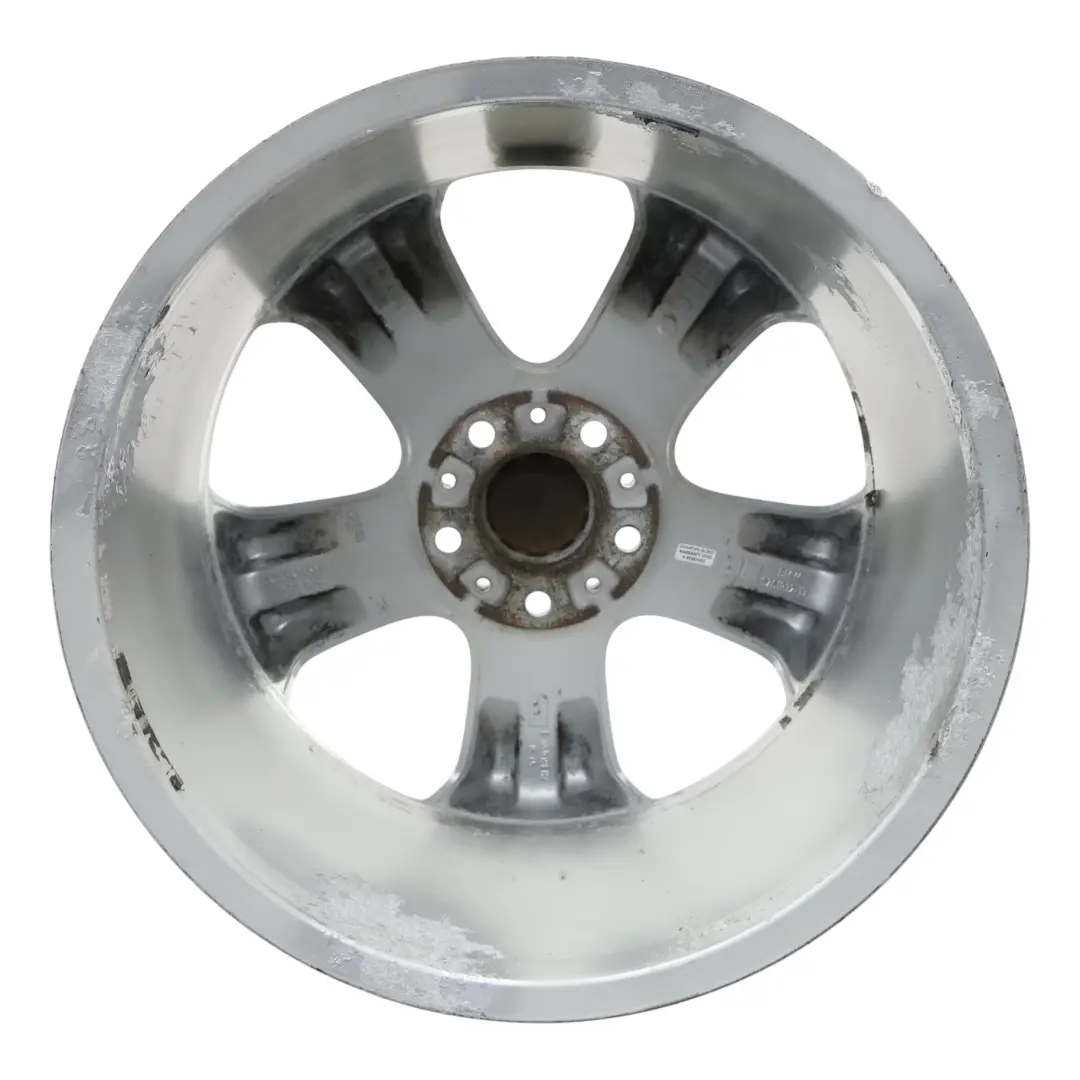 Alloy Rim 19" Star Spoke 132 10J ET:45 to BMW X5 Series E53 Rear Silver Wheel with Part number 6761932 BMW X5 Series E53 Rear Silver Wheel Alloy Rim 19" Star Spoke 132 10J ET:45 - SKU 6761932-3 - Part number 6761932