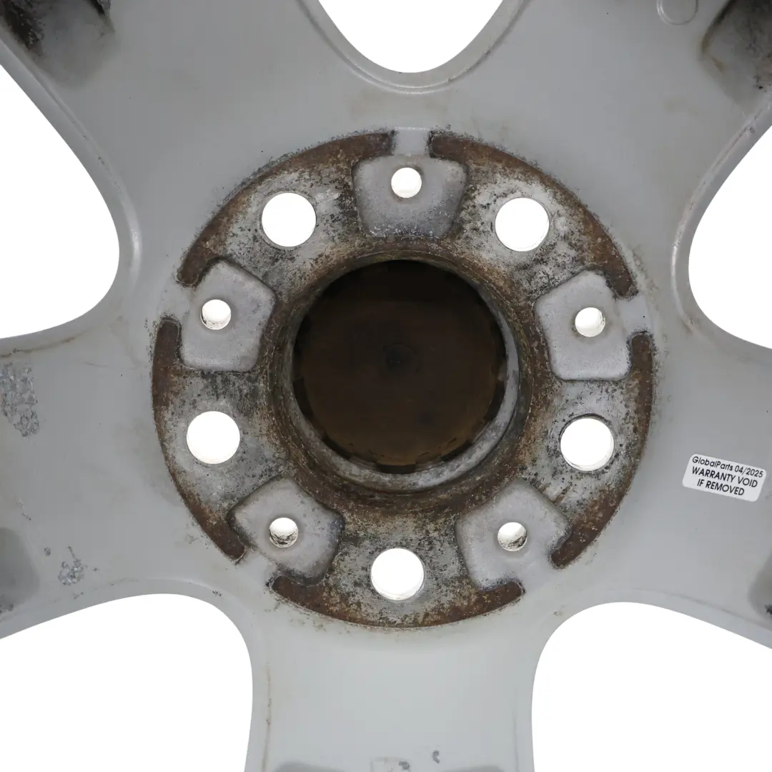 Alloy Rim 19" Star Spoke 132 10J ET:45 to BMW X5 Series E53 Rear Silver Wheel with Part number 6761932 BMW X5 Series E53 Rear Silver Wheel Alloy Rim 19" Star Spoke 132 10J ET:45 - SKU 6761932-3 - Part number 6761932