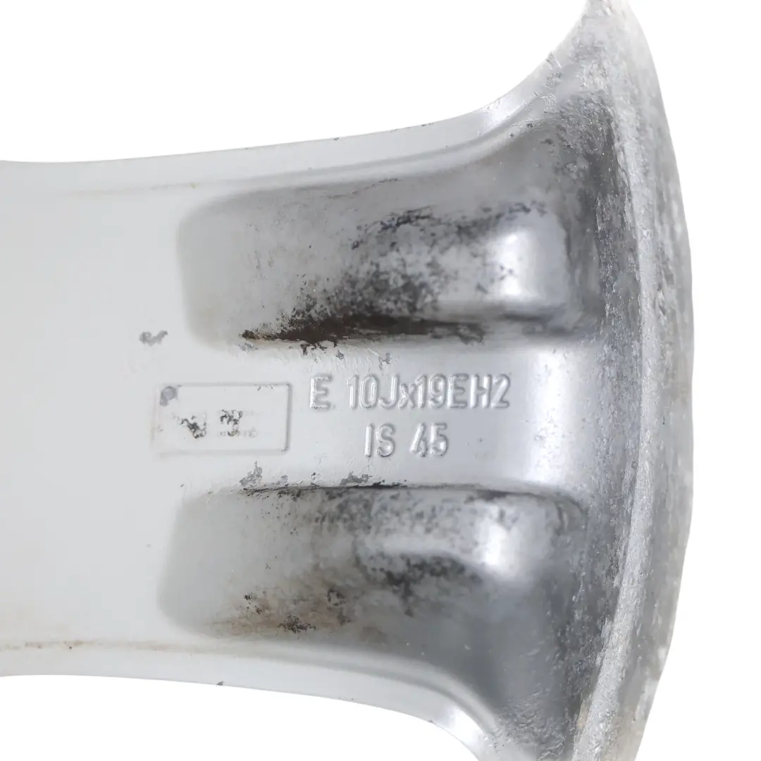 Alloy Rim 19" Star Spoke 132 10J ET:45 to BMW X5 Series E53 Rear Silver Wheel with Part number 6761932 BMW X5 Series E53 Rear Silver Wheel Alloy Rim 19" Star Spoke 132 10J ET:45 - SKU 6761932-3 - Part number 6761932