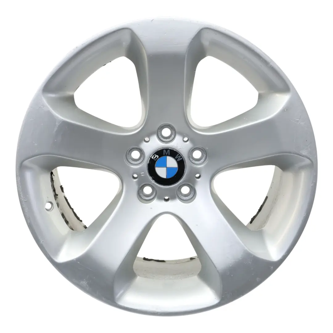 Alloy Rim 19" Star Spoke 132 10J ET:45 to BMW X5 Series E53 Rear Silver Wheel with Part number 6761932 BMW X5 Series E53 Rear Silver Wheel Alloy Rim 19" Star Spoke 132 10J ET:45 - SKU 6761932-4 - Part number 6761932
