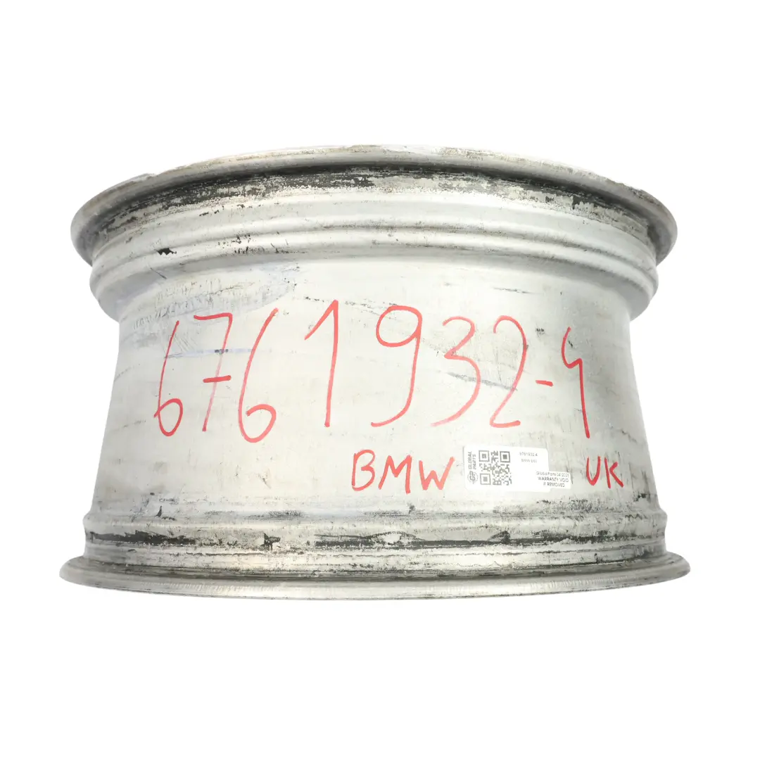 Alloy Rim 19" Star Spoke 132 10J ET:45 to BMW X5 Series E53 Rear Silver Wheel with Part number 6761932 BMW X5 Series E53 Rear Silver Wheel Alloy Rim 19" Star Spoke 132 10J ET:45 - SKU 6761932-4 - Part number 6761932