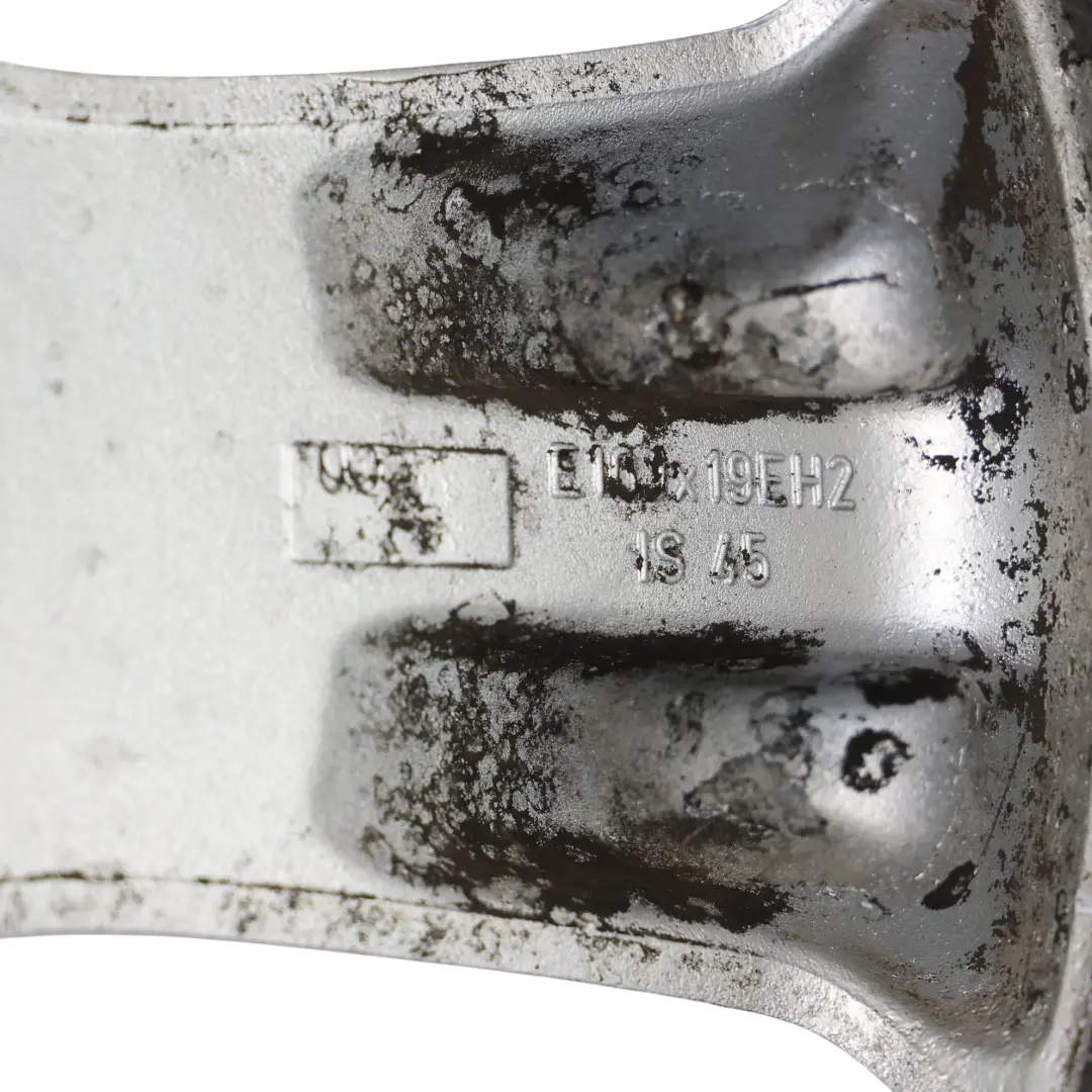 Alloy Rim 19" Star Spoke 132 10J ET:45 to BMW X5 Series E53 Rear Silver Wheel with Part number 6761932 BMW X5 Series E53 Rear Silver Wheel Alloy Rim 19" Star Spoke 132 10J ET:45 - SKU 6761932-4 - Part number 6761932