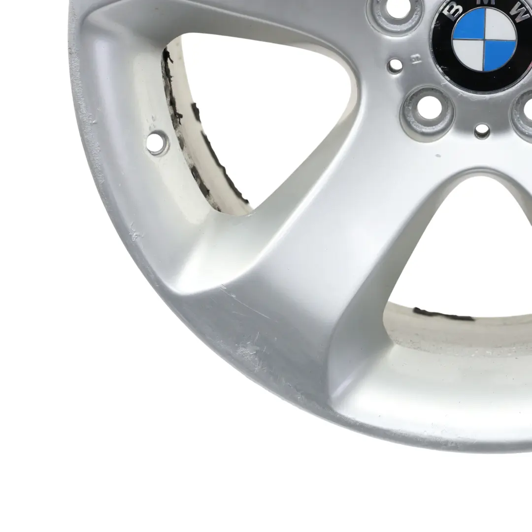 Alloy Rim 19" Star Spoke 132 10J ET:45 to BMW X5 Series E53 Rear Silver Wheel with Part number 6761932 BMW X5 Series E53 Rear Silver Wheel Alloy Rim 19" Star Spoke 132 10J ET:45 - SKU 6761932-4 - Part number 6761932