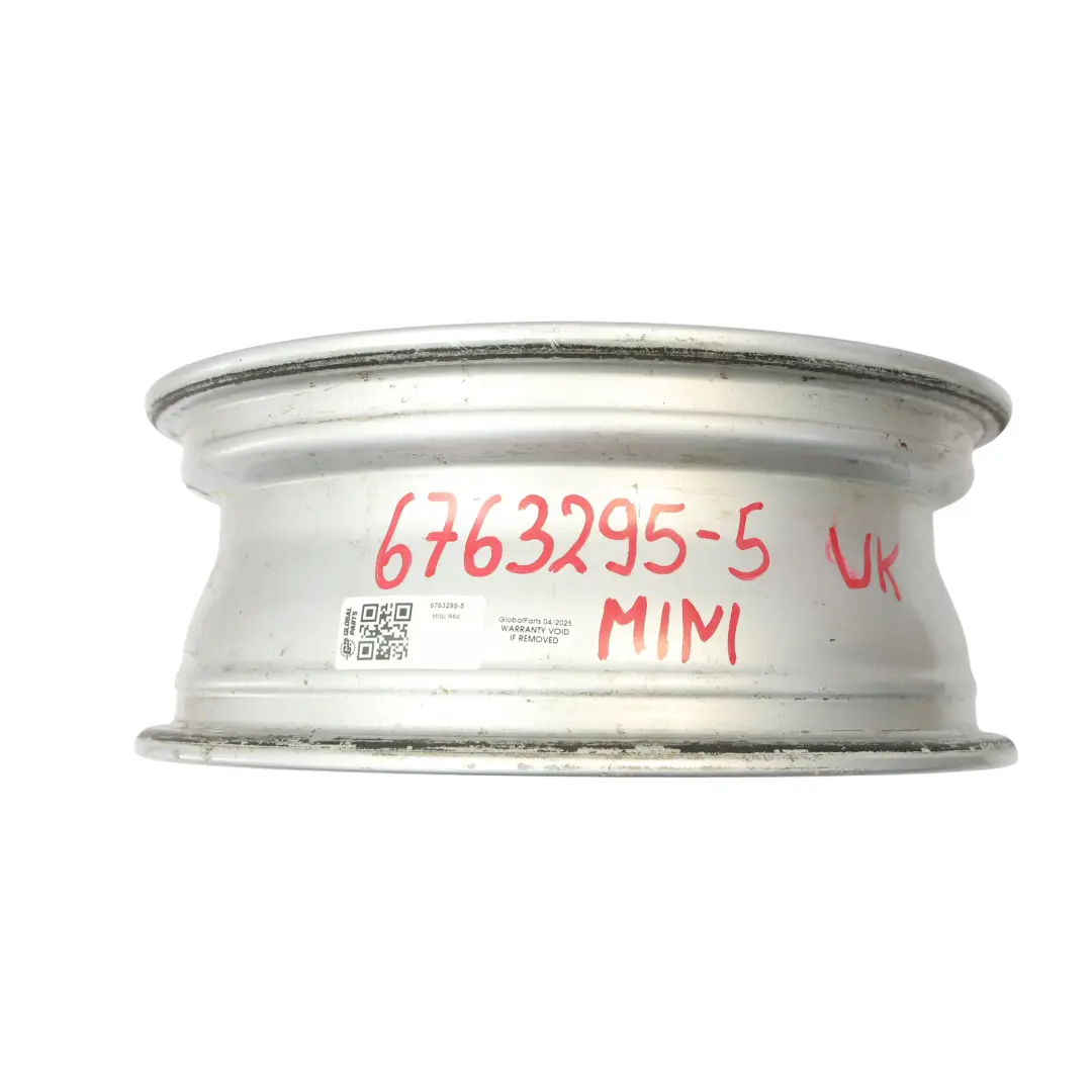 Mini One R50 R52 Silver Wheel Alloy Rim 15" 5,5J ET:45 Star Rocket 93 - SKU 6763295-5 - Part number 6763295