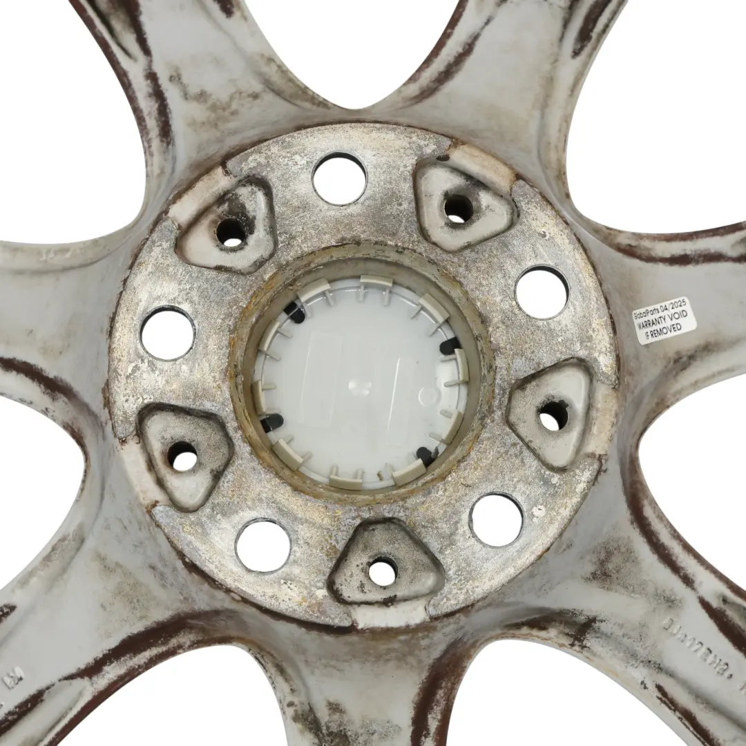 Alloy Rim 17" Star Spoke 185 8J ET:34 to BMW E90 E91 E92 Silver Wheel with Part number 6764623 BMW E90 E91 E92 Silver Wheel Alloy Rim 17" Star Spoke 185 8J ET:34 - SKU 6764623-2 - Part number 6764623