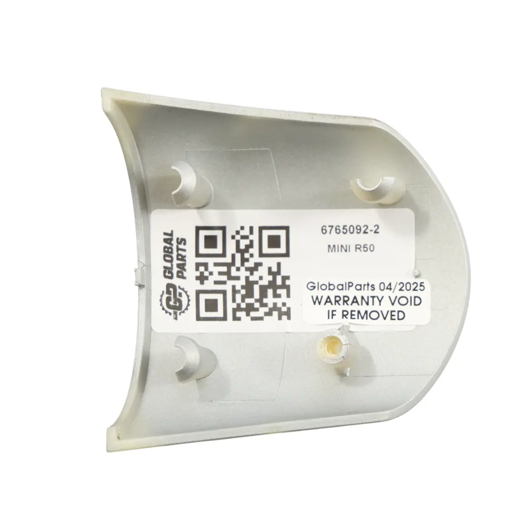  Embellecedor Volante Mini R50 R52 R53 Sport Tapa Inferior Plata - SKU 6765092-2 - Número de pieza 6765092