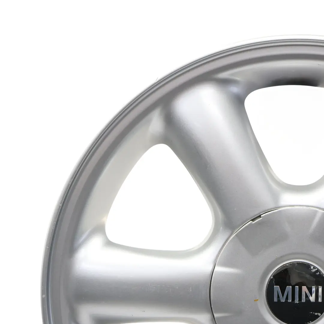 Cerchi Lega Argento 15" ET:45 5,5J Rotator Spoke 101 per Mini One R50 R56 con numero di parte 6769405 Mini One R50 R56 Cerchi Lega Argento 15" ET:45 5,5J Rotator Spoke 101 - SKU 6769405-2 - Numero di parte 6769405