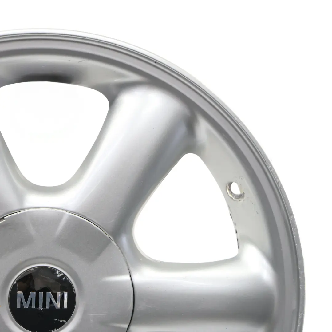 Cerchi Lega Argento 15" ET:45 5,5J Rotator Spoke 101 per Mini One R50 R56 con numero di parte 6769405 Mini One R50 R56 Cerchi Lega Argento 15" ET:45 5,5J Rotator Spoke 101 - SKU 6769405-2 - Numero di parte 6769405