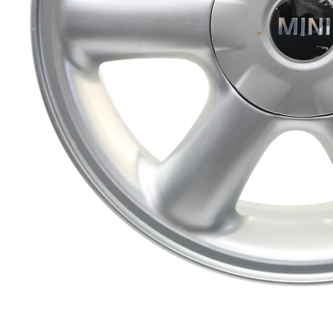 Cerchi Lega Argento 15" ET:45 5,5J Rotator Spoke 101 per Mini One R50 R56 con numero di parte 6769405 Mini One R50 R56 Cerchi Lega Argento 15" ET:45 5,5J Rotator Spoke 101 - SKU 6769405-2 - Numero di parte 6769405