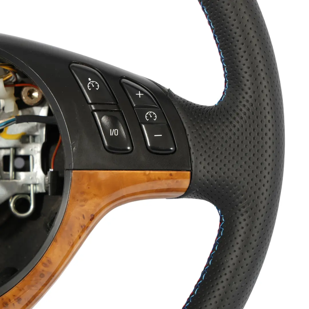 BMW X5 E53 Kierownica NOWA Czarna Skóra Sport Multifunkcja - SKU 6770422-2 - Numer Części 6770422