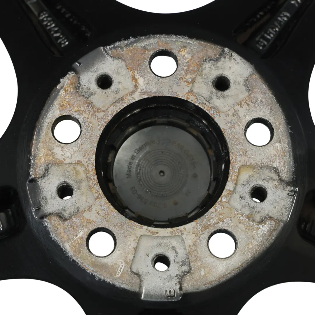 Front Grey Wheel Alloy Rim 19" Star Spoke 230 8J ET:37 to BMW E90 E91 E92 with Part number 6774724 BMW E90 E91 E92 Front Grey Wheel Alloy Rim 19" Star Spoke 230 8J ET:37 - SKU 6774724-9 - Part number 6774724