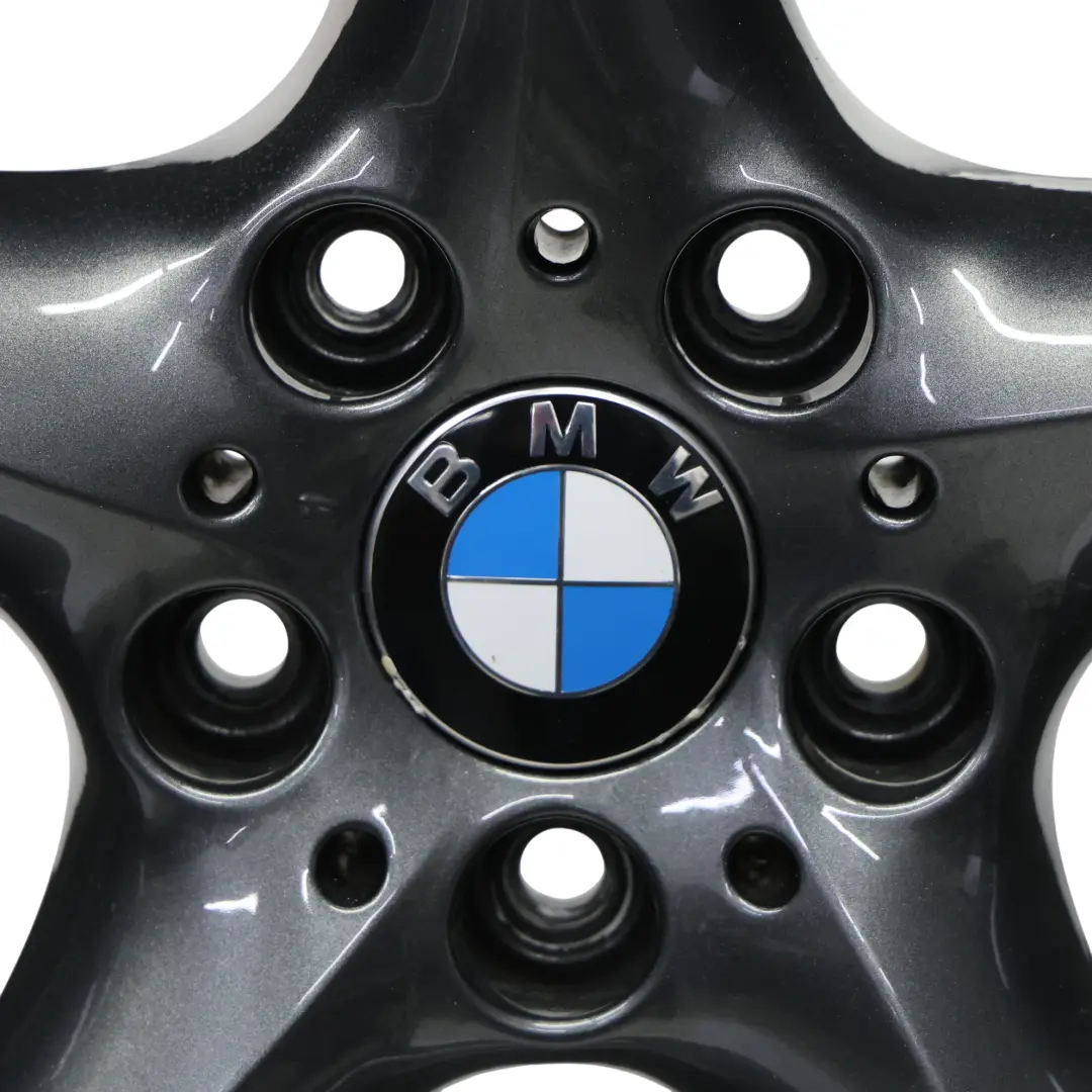Vorderrad Felge Grau 19" Sternspeiche 230 8J ET:37 für BMW E90 E91 E92 mit Teilenummer 6774724 BMW E90 E91 E92 Vorderrad Felge Grau 19" Sternspeiche 230 8J ET:37 - SKU 6774724-9 - Teilenummer 6774724