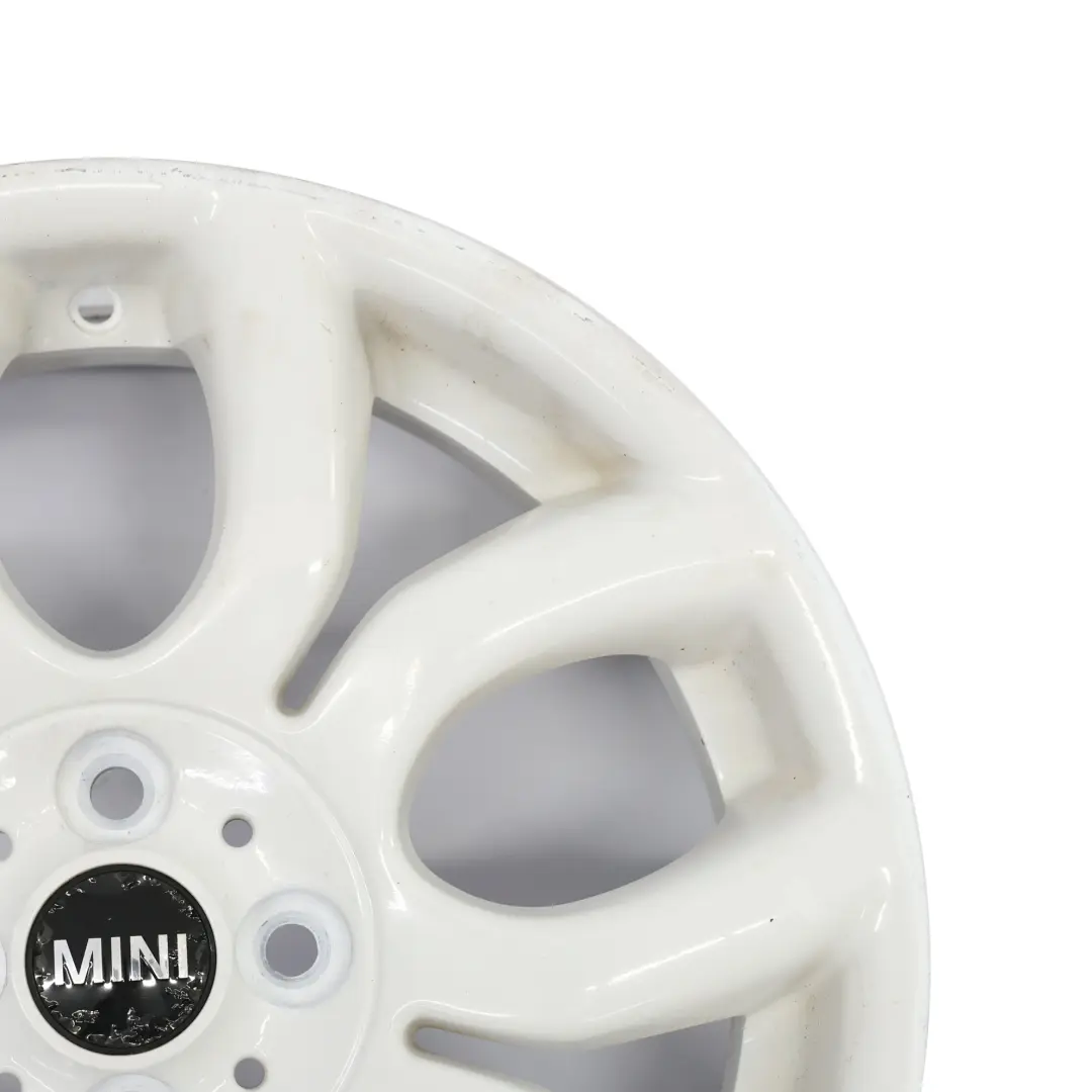 Cerchio In Lega Bianco 17" 7J ET:48 Raggi 97 per Mini Cooper R50 R55 R56 R57 con numero di parte 6775801 Mini Cooper R50 R55 R56 R57 Cerchio In Lega Bianco 17" 7J ET:48 Raggi 97 - SKU 6775801-1 - Numero di parte 6775801