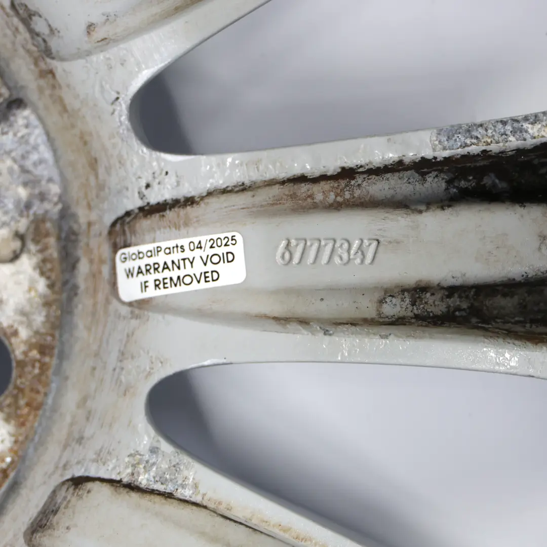 BMW E60 E61 Felga Aluminiowa Srebrna 17" Radial 244 7,5J ET:20 - SKU 6777347-1 - Numer Części 6777347