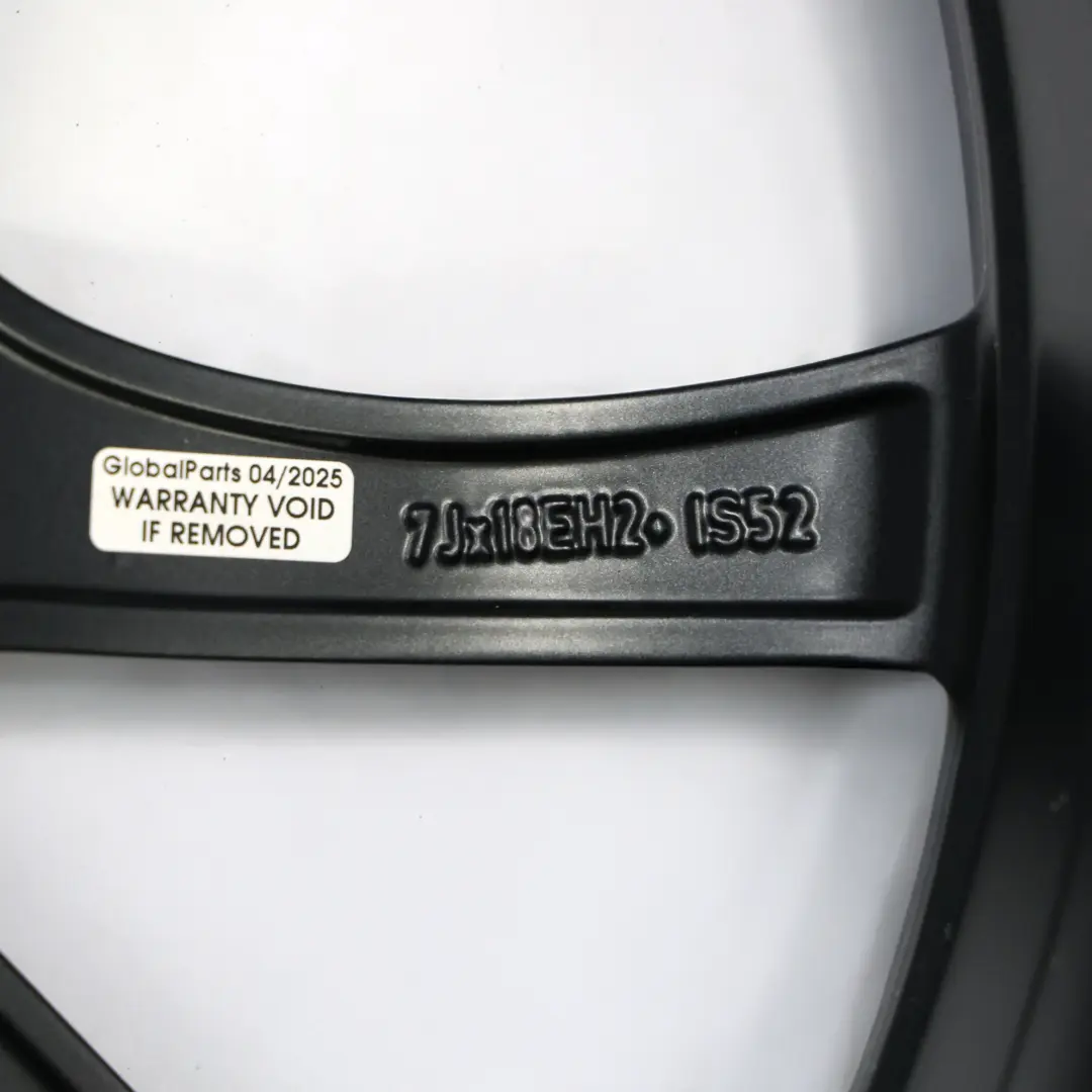 Anthrazit Rad Alufelge 18" 7J ET:52 für Mini R50 R56 JCW John Cooper mit Teilenummer 6778428 Mini R50 R56 JCW John Cooper Anthrazit Rad Alufelge 18" 7J ET:52 - SKU 6778428-5 - Teilenummer 6778428