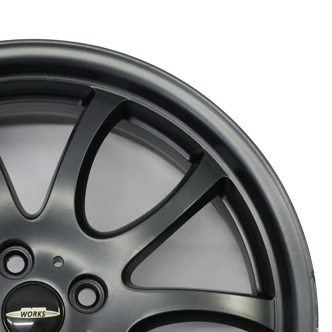 Anthrazit Rad Alufelge 18" 7J ET:52 für Mini R50 R56 JCW John Cooper mit Teilenummer 6778428 Mini R50 R56 JCW John Cooper Anthrazit Rad Alufelge 18" 7J ET:52 - SKU 6778428-5 - Teilenummer 6778428