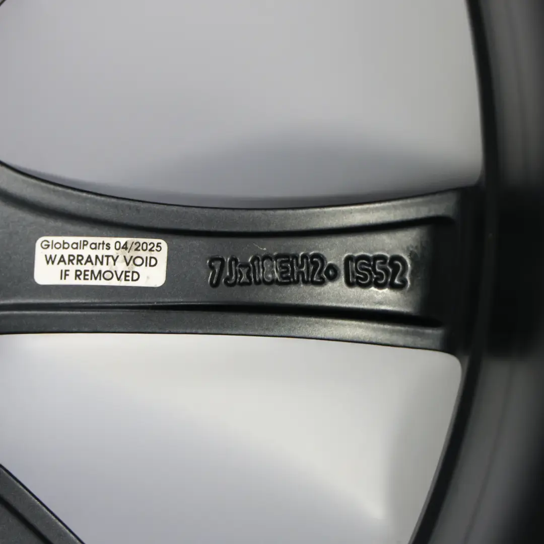 Anthracite Wheel Alloy Rim 18" 7J ET:52 to Mini R50 R56 JCW John Cooper with Part number 6778428 Mini R50 R56 JCW John Cooper Anthracite Wheel Alloy Rim 18" 7J ET:52 - SKU 6778428-7 - Part number 6778428