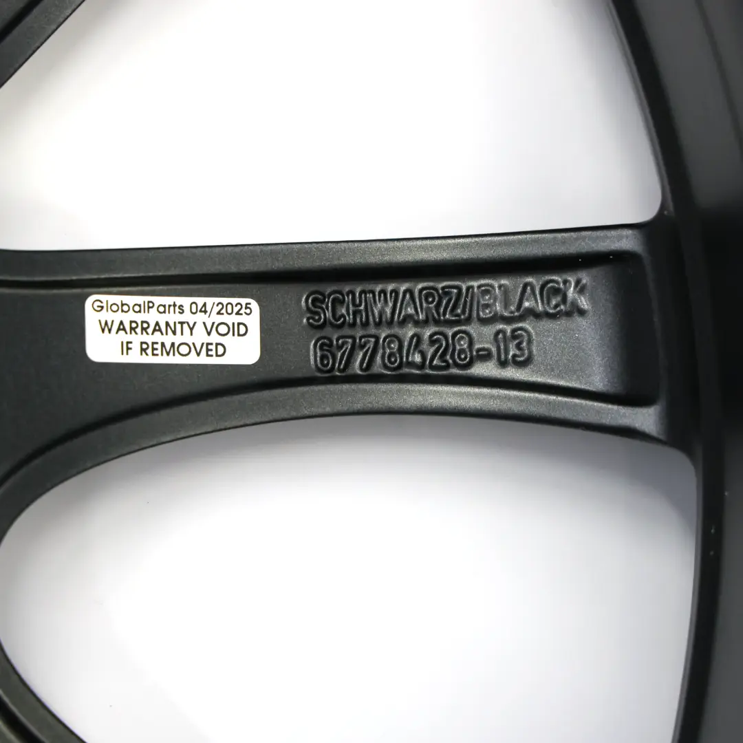 Anthracite Wheel Alloy Rim 18" 7J ET:52 to Mini R50 R56 JCW John Cooper with Part number 6778428 Mini R50 R56 JCW John Cooper Anthracite Wheel Alloy Rim 18" 7J ET:52 - SKU 6778428-8 - Part number 6778428