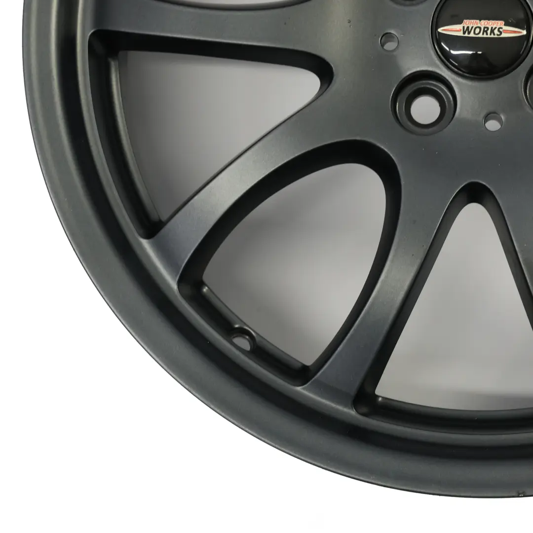 Anthracite Wheel Alloy Rim 18" 7J ET:52 to Mini R50 R56 JCW John Cooper with Part number 6778428 Mini R50 R56 JCW John Cooper Anthracite Wheel Alloy Rim 18" 7J ET:52 - SKU 6778428-8 - Part number 6778428