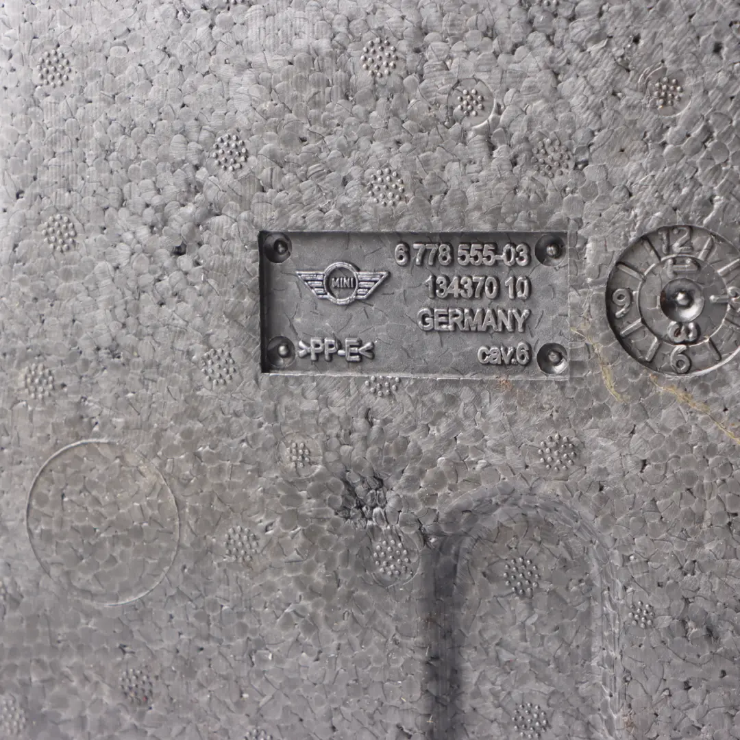 Ablageschale Wagenheber für BMW Mini Cooper One 3 R55 R56 R57 mit Teilenummer 6778555 BMW Mini Cooper One 3 R55 R56 R57 Ablageschale Wagenheber - SKU 6778555-3 - Teilenummer 6778555