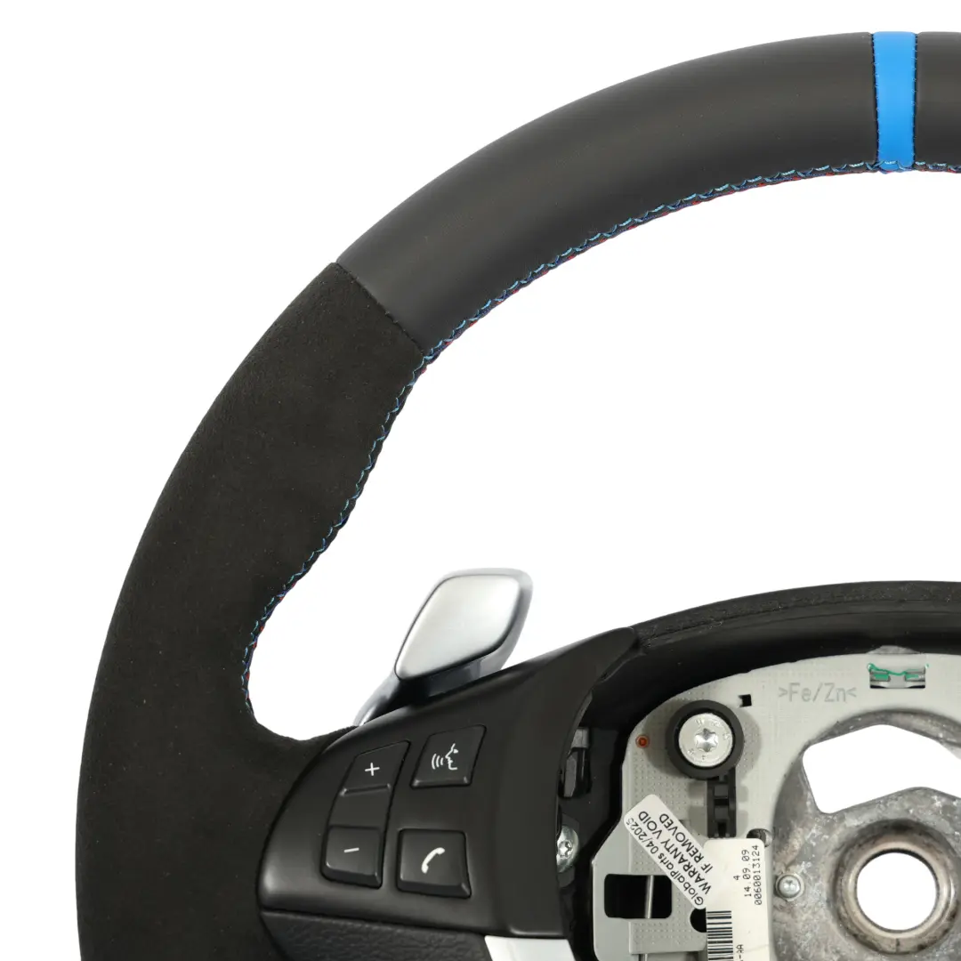 BMW X5 E70 LCI X6 E71 Volant Sport NEUF En Cuir Noir Avec Palettes En Alcantara - SKU 6782805-3 - Numéro de pièce 6782805