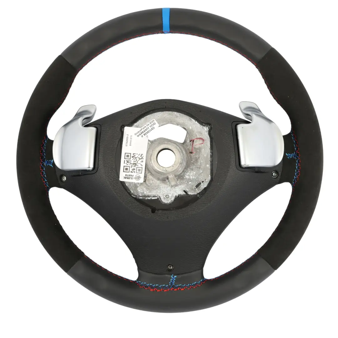 BMW X5 E70 LCI X6 E71 Volant Sport NEUF En Cuir Noir Avec Palettes En Alcantara - SKU 6782805-3 - Numéro de pièce 6782805