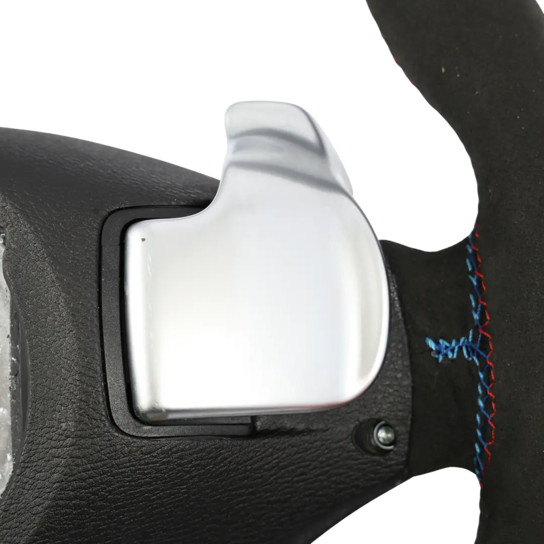 Steering Wheel Sport NEW Black Leather Alcantara Paddles to BMW X5 E70 LCI X6 E71 with Part number 6782805 BMW X5 E70 LCI X6 E71 Steering Wheel Sport NEW Black Leather Alcantara Paddles - SKU 6782805-3 - Part number 6782805