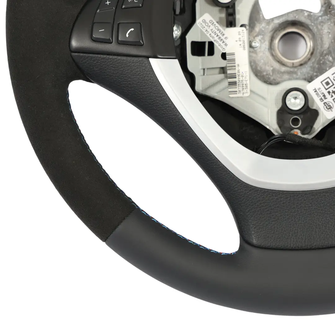 Steering Wheel Sport NEW Black Leather Alcantara Paddles to BMW X5 E70 LCI X6 E71 with Part number 6782805 BMW X5 E70 LCI X6 E71 Steering Wheel Sport NEW Black Leather Alcantara Paddles - SKU 6782805-3 - Part number 6782805