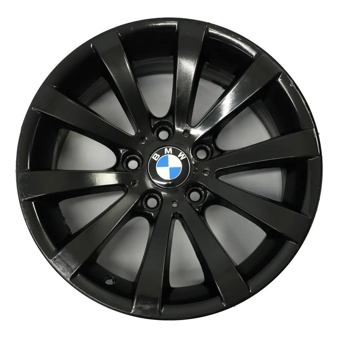Rad Alufelge Schwarz 17" ET:34 8J V-Speiche 285 für BMW E90 E91 E92 mit Teilenummer 6783631 BMW E90 E91 E92 Rad Alufelge Schwarz 17" ET:34 8J V-Speiche 285 - SKU 6783631-10 - Teilenummer 6783631