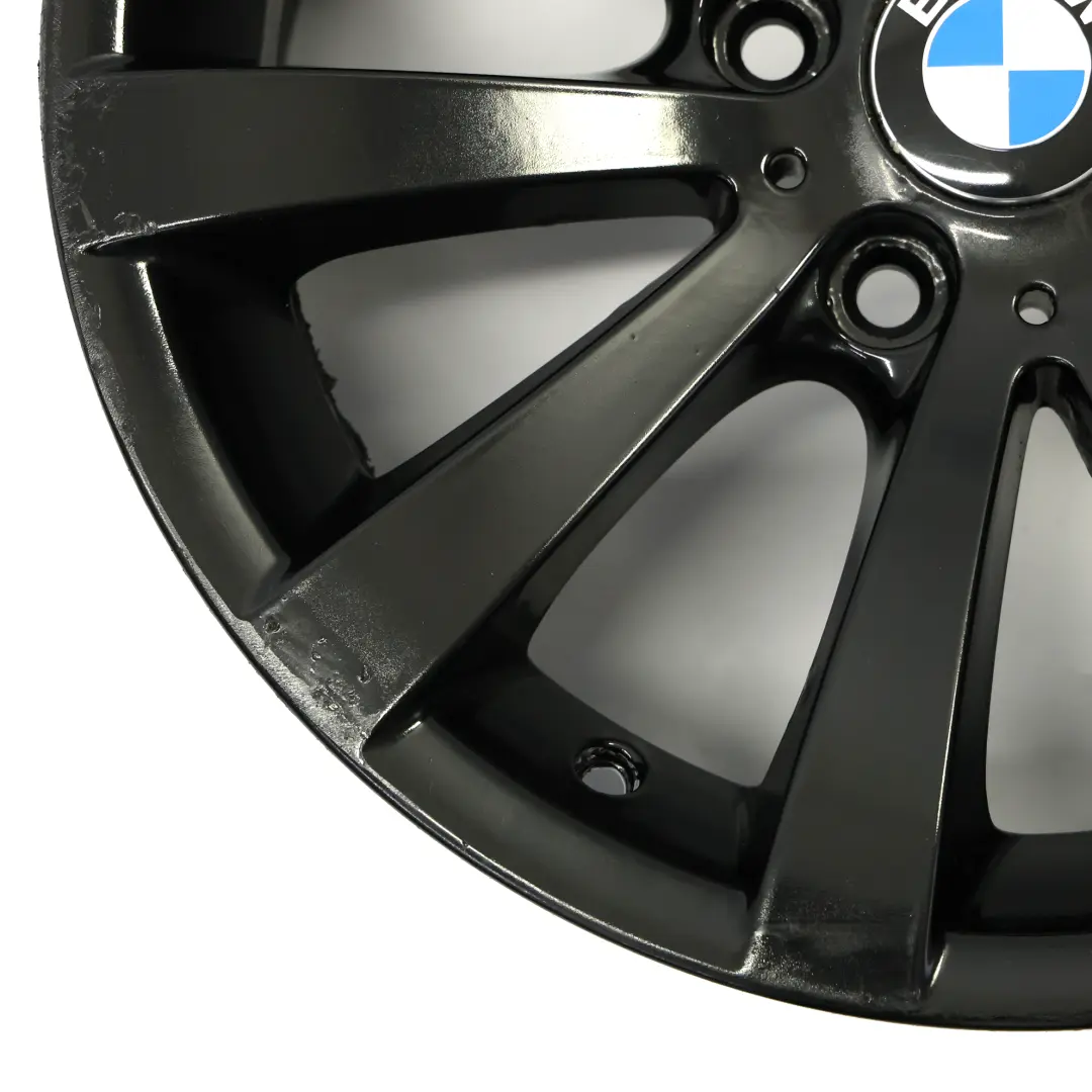 Rad Alufelge Schwarz 17" ET:34 8J V-Speiche 285 für BMW E90 E91 E92 mit Teilenummer 6783631 BMW E90 E91 E92 Rad Alufelge Schwarz 17" ET:34 8J V-Speiche 285 - SKU 6783631-10 - Teilenummer 6783631