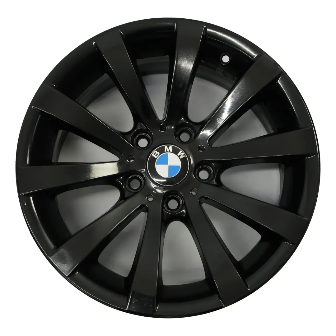 Alloy Rim Black 17" ET:34 8J V-spoke 285 to BMW E90 E91 E92 Wheel with Part number 6783631 BMW E90 E91 E92 Wheel Alloy Rim Black 17" ET:34 8J V-spoke 285 - SKU 6783631-12 - Part number 6783631