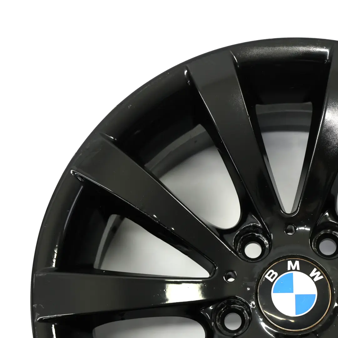 Alloy Rim V-spoke 285 17" ET:34 8J to BMW E90 E91 E92 Black Wheel with Part number 6783631 BMW E90 E91 E92 Black Wheel Alloy Rim V-spoke 285 17" ET:34 8J - SKU 6783631-9 - Part number 6783631
