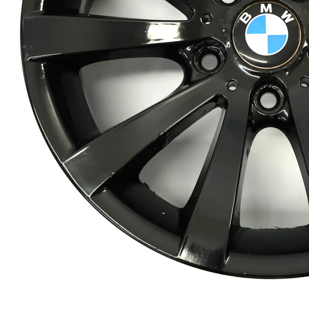 Schwarz Alufelge V-Speiche 285 17" ET:34 8J für BMW E90 E91 E92 mit Teilenummer 6783631 BMW E90 E91 E92 Schwarz Alufelge V-Speiche 285 17" ET:34 8J - SKU 6783631-9 - Teilenummer 6783631
