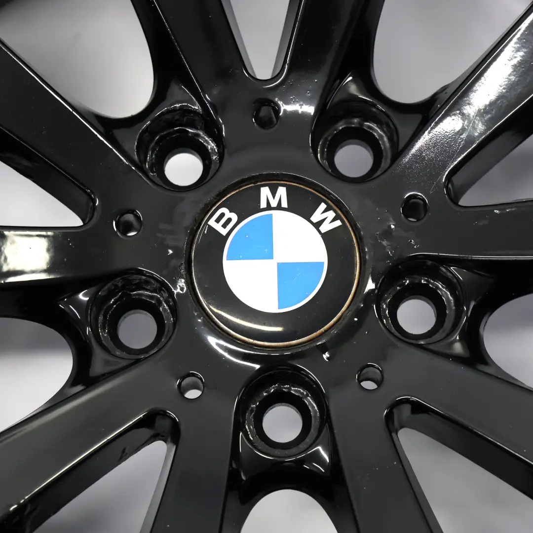 Alloy Rim V-spoke 285 17" ET:34 8J to BMW E90 E91 E92 Black Wheel with Part number 6783631 BMW E90 E91 E92 Black Wheel Alloy Rim V-spoke 285 17" ET:34 8J - SKU 6783631-9 - Part number 6783631