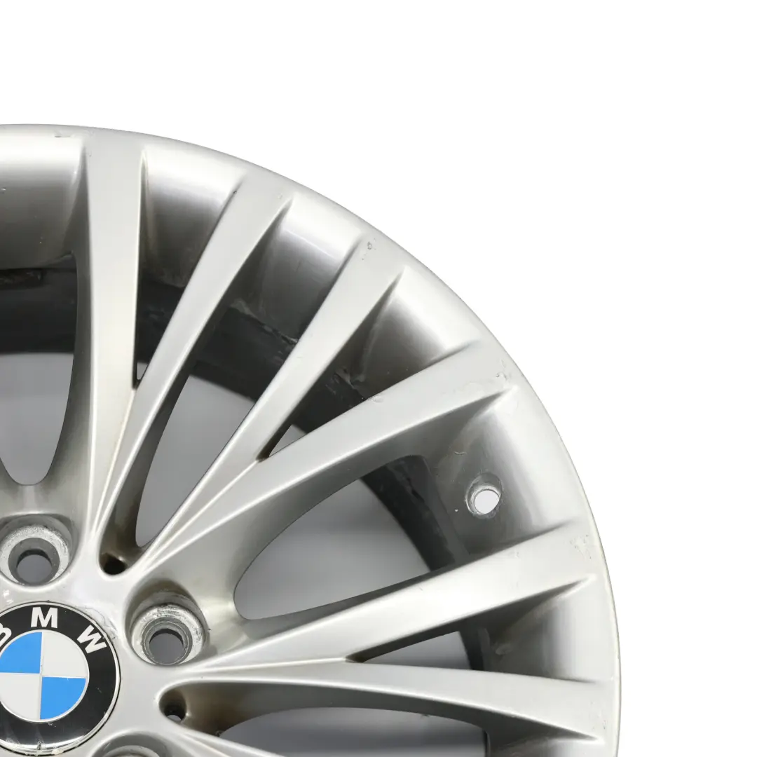 Silberne Leichtmetallfelge vorne 18" 293 ET:29 8J für BMW Z4 E89 mit Teilenummer 6785250 BMW Z4 E89 Silberne Leichtmetallfelge vorne 18" 293 ET:29 8J - SKU 6785250-1 - Teilenummer 6785250