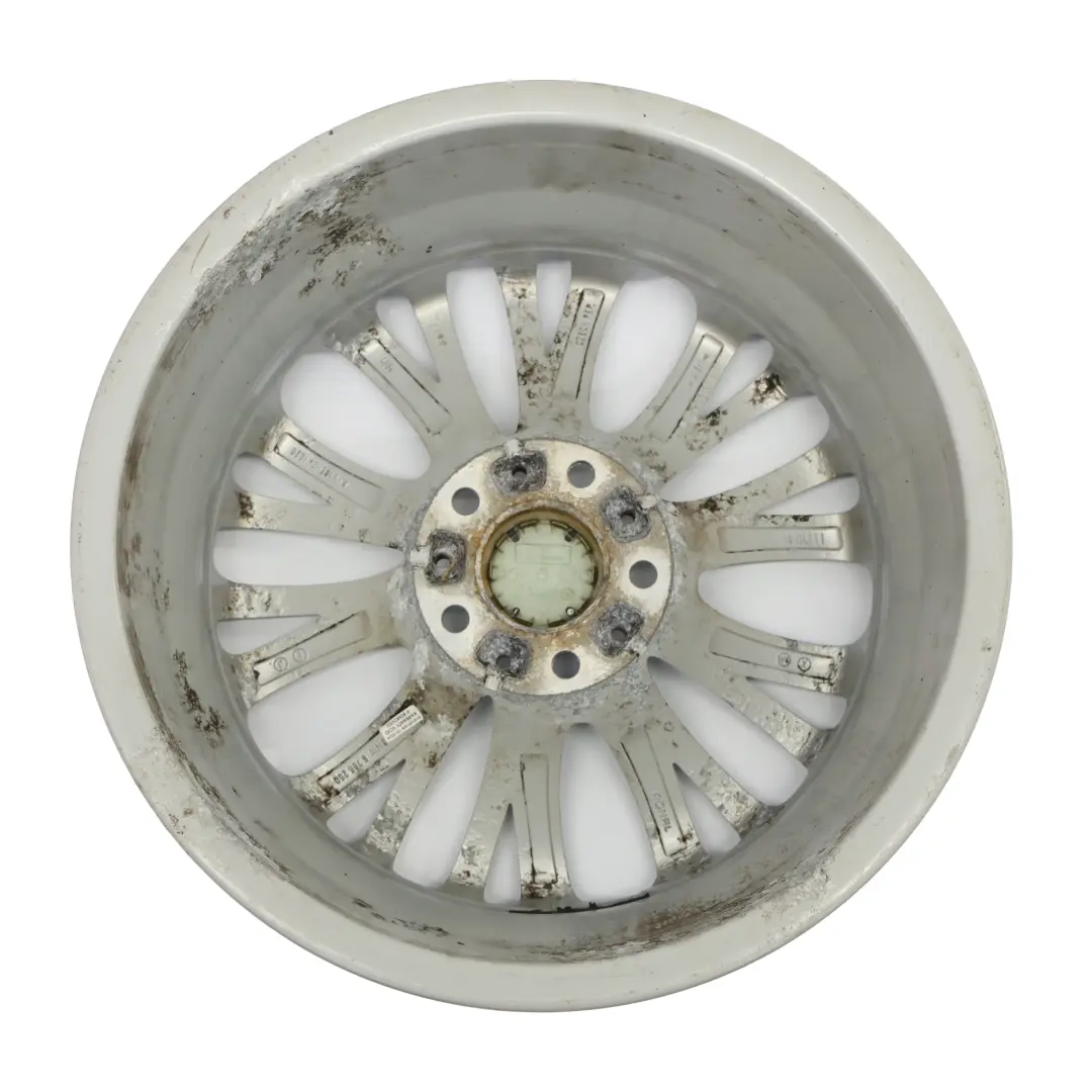 Cerchio anteriore in lega argento 18" Multispoke 293 ET:29 8J per BMW Z4 E89 con numero di parte 6785250 BMW Z4 E89 Cerchio anteriore in lega argento 18" Multispoke 293 ET:29 8J - SKU 6785250-2 - Numero di parte 6785250