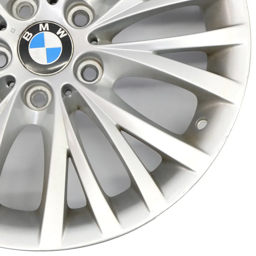 Front Silver Alloy Wheel Rim 18" Multispoke 293 ET:29 8J to BMW Z4 E89 with Part number 6785250 BMW Z4 E89 Front Silver Alloy Wheel Rim 18" Multispoke 293 ET:29 8J - SKU 6785250-2 - Part number 6785250