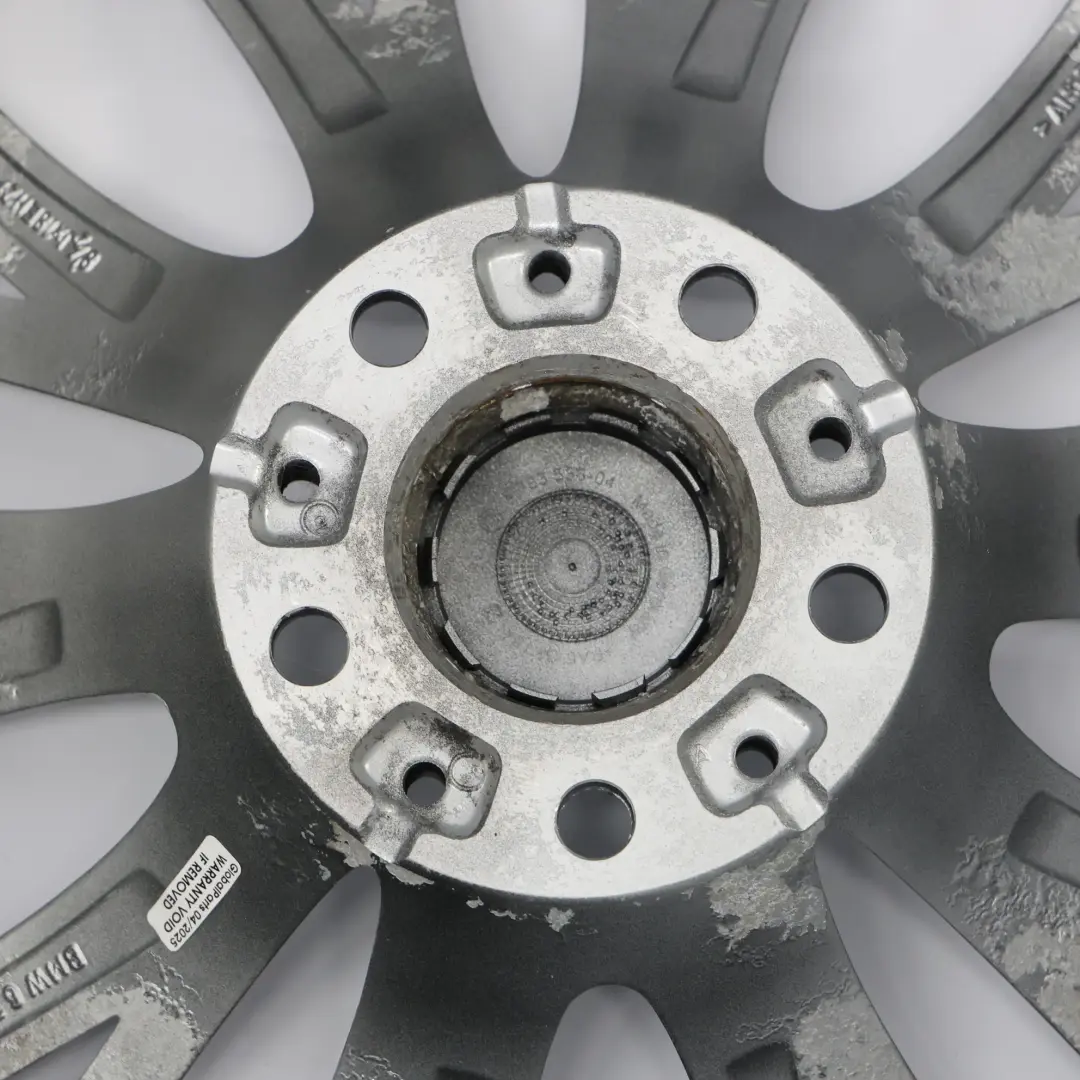 Alloy Wheel Rim 18" Multispoke 293 ET:40 8.5J to BMW Z4 E89 Rear Silver with Part number 6785251 BMW Z4 E89 Rear Silver Alloy Wheel Rim 18" Multispoke 293 ET:40 8.5J - SKU 6785251-2 - Part number 6785251