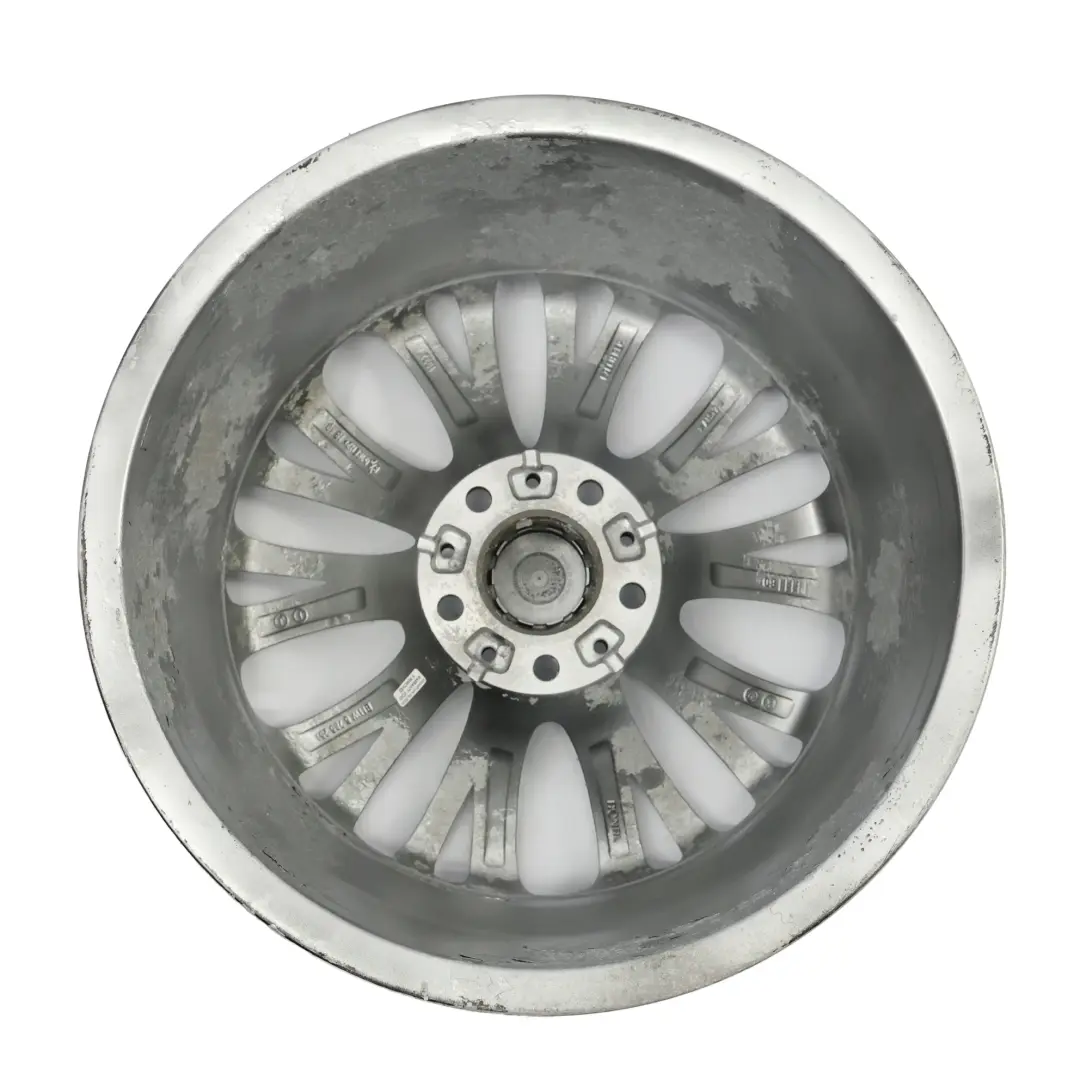 Alloy Wheel Rim 18" Multispoke 293 ET:40 8.5J to BMW Z4 E89 Rear Silver with Part number 6785251 BMW Z4 E89 Rear Silver Alloy Wheel Rim 18" Multispoke 293 ET:40 8.5J - SKU 6785251-2 - Part number 6785251