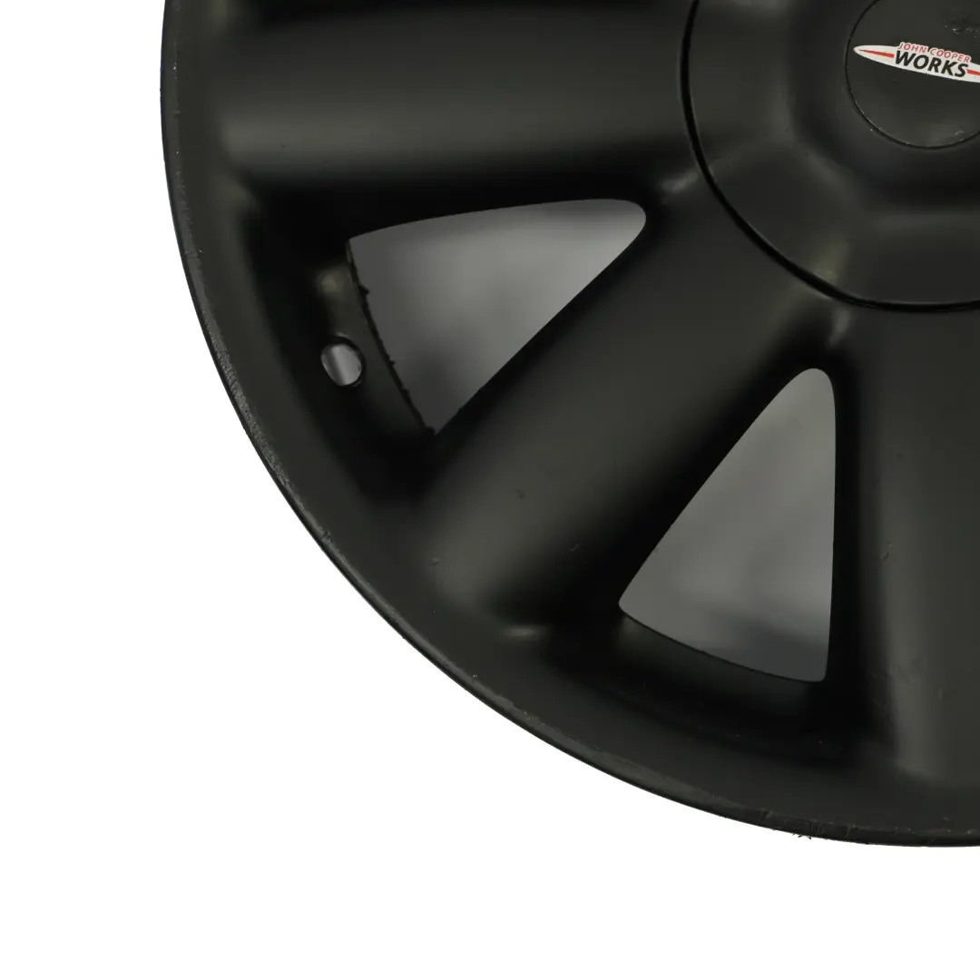 Alloy Rim 17" 7J Crown Spoke 104 to Mini Cooper R50 R55 R56 R57 Black Wheel with Part number 6787237 Mini Cooper R50 R55 R56 R57 Black Wheel Alloy Rim 17" 7J Crown Spoke 104 - SKU 6787237-1 - Part number 6787237
