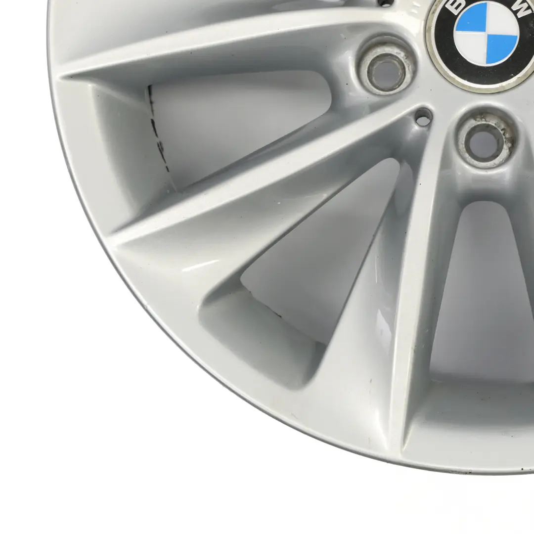 BMW F25 F26 llanta de aleación de plata 18 "8J ET:43 V Spoke 307 - SKU 6787578-2 - Número de pieza 6787578